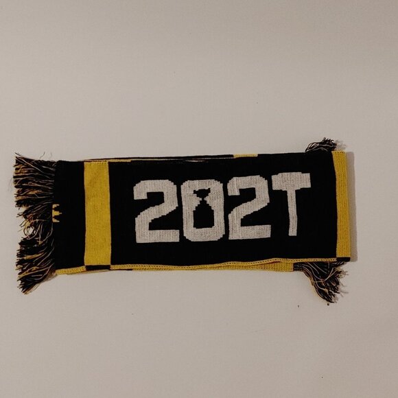 TIM HORTONS HAMILTON Grey Cup Field Scarf Knit Scarf Tassel Scarf - Picture 7 of 10